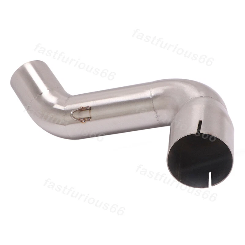 Puntas de escape tubo medio para silenciador Honda CBR1000RR 08-16 EU Edition Connect 51MM Foto 3 de 4