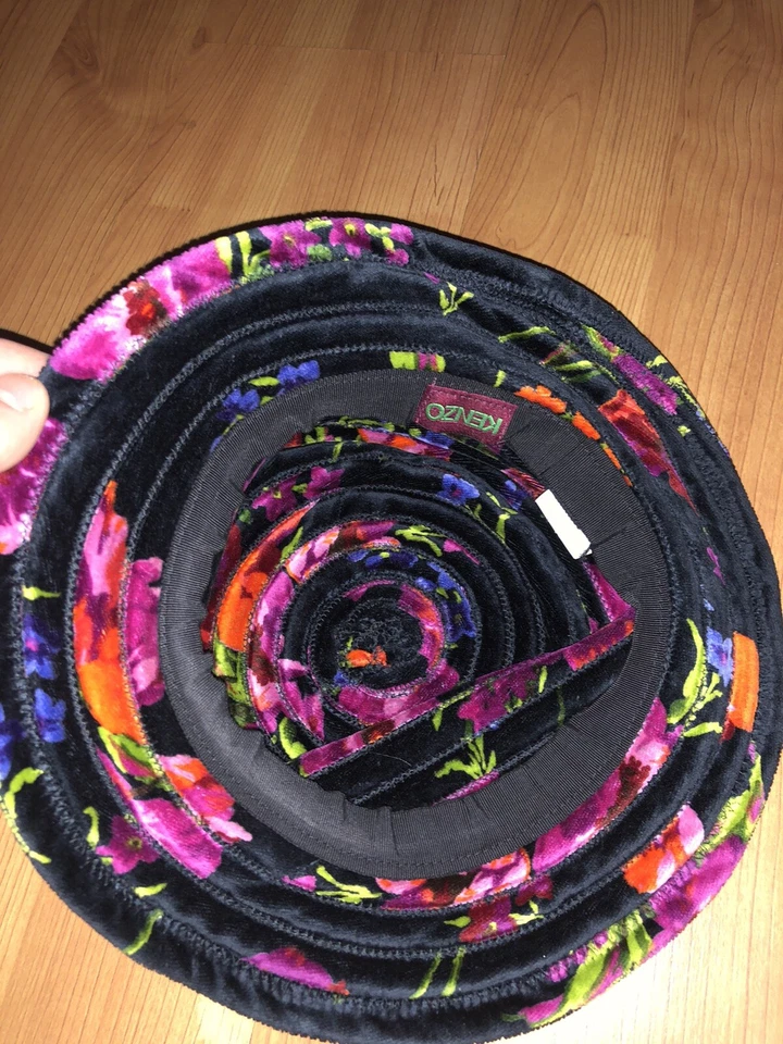 Rare Kenzo Paris Hat Vintage Multicolor - Image 4 of 4