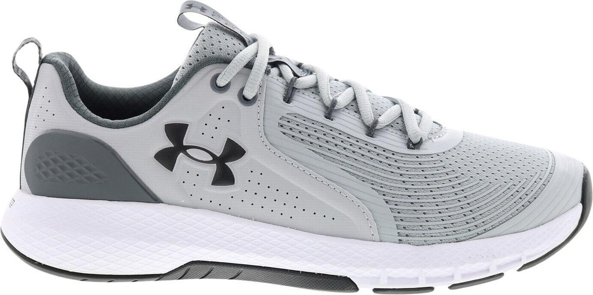 Under Armour Charged Commit TR 3 Mens 12 Grey Training Shoes 3023703-105 Under Armour Charged Commit TR 3 White / White 3023703-103  main image 2