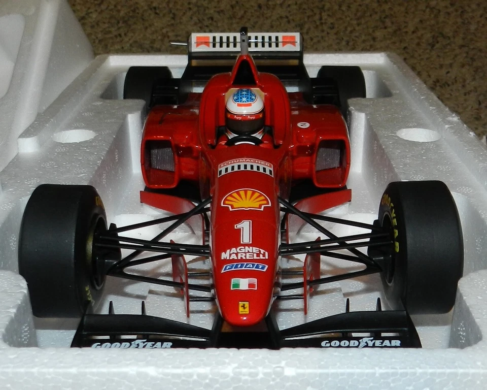 1:12 Scale 1996 SCHUMACHER FERRARI F310/2 GP Italy Minichamps - Image 3 of 4