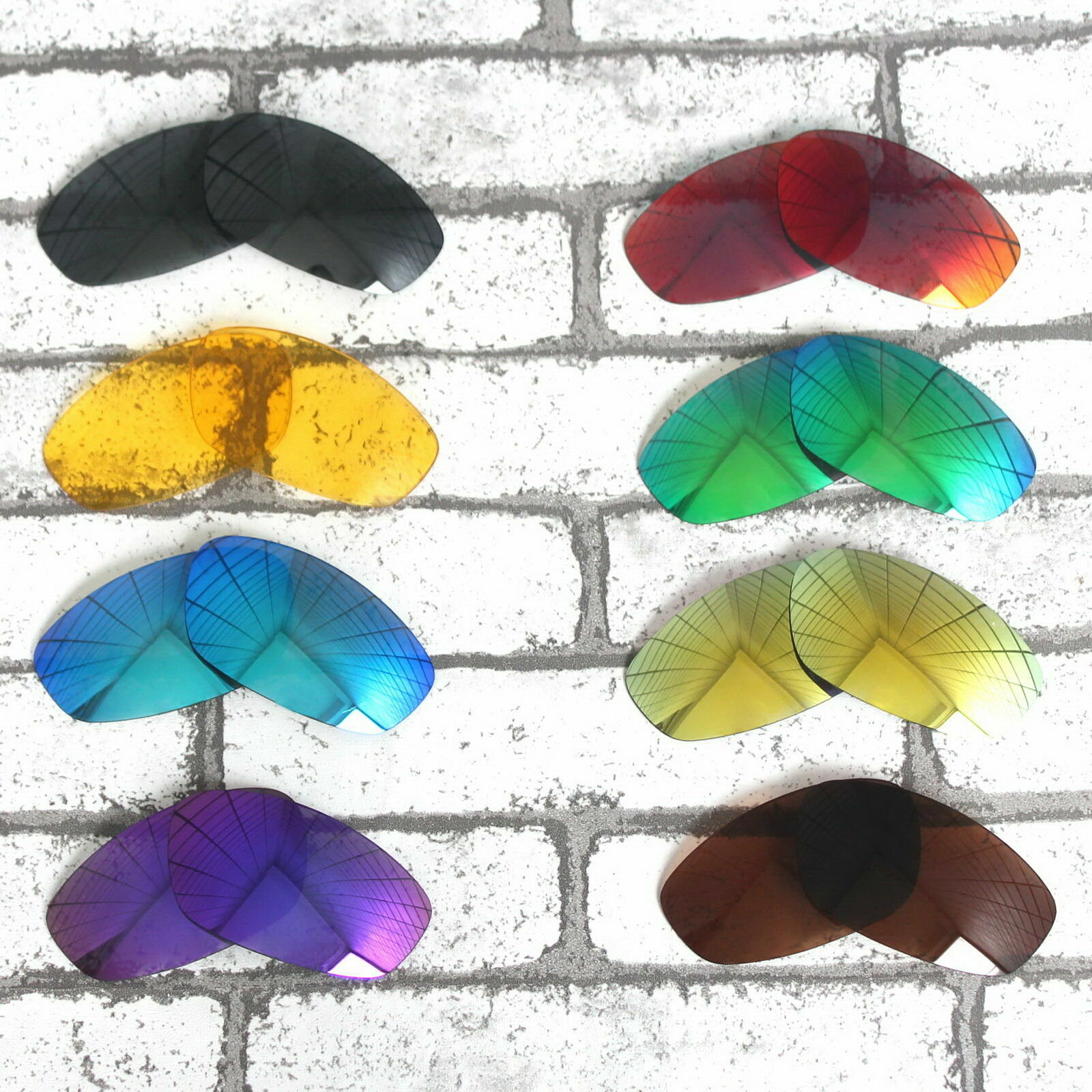 POLARIZED Replacement Lenses forOAKLEY Whisker Sunglasses Options eBay