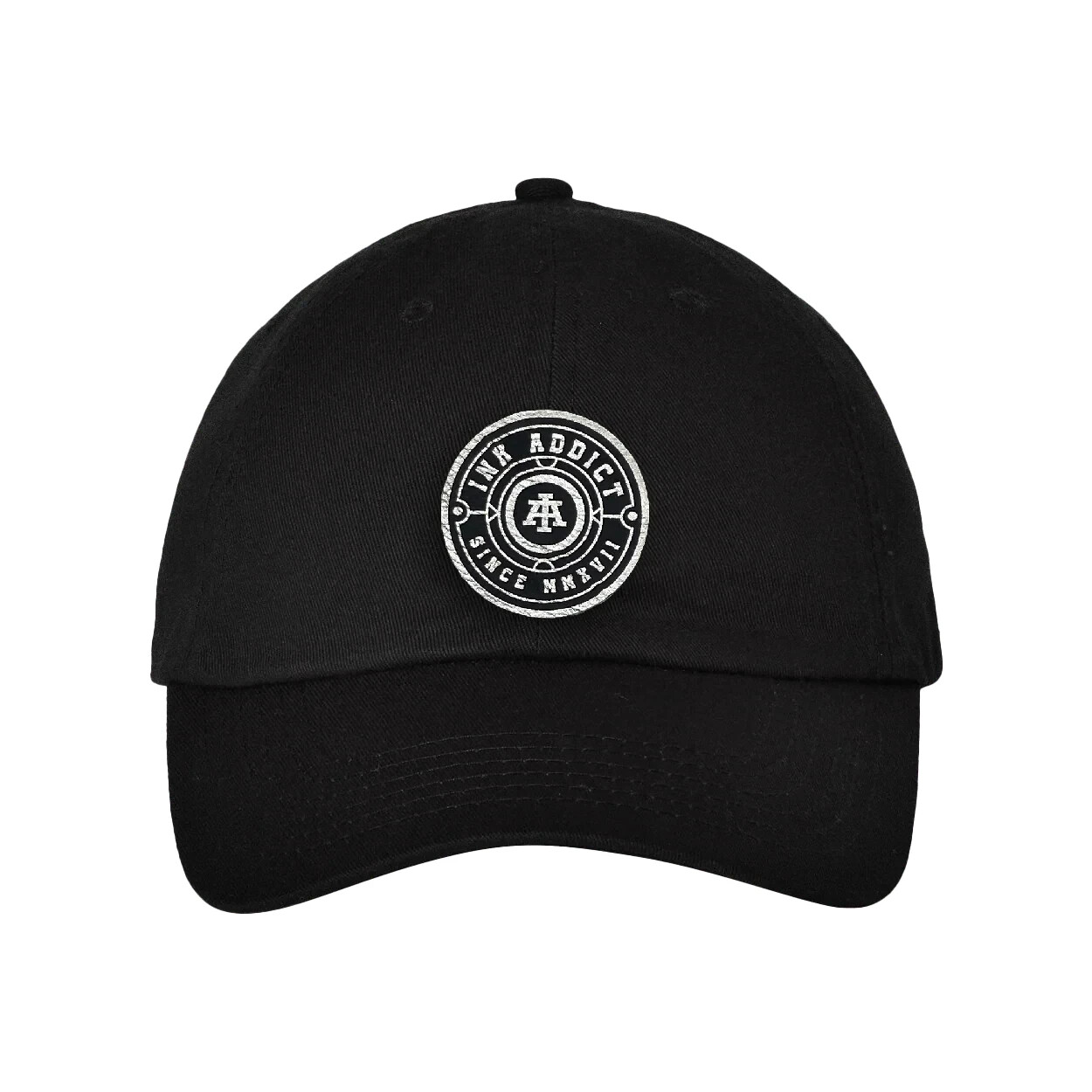 Gorra De Papá InkAddict Negra / Plateada De Edición Limitada Nueva