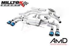 Milltek Alfa Romeo Giulia Quadrifoglio 2.9 V6 Cat Back Exhaust SSXAR009