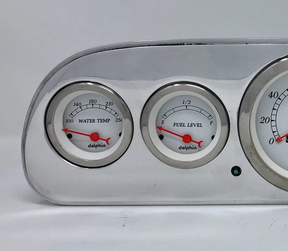 Cuadro de instrumentos Ford Falcon Gauge 1960 1961 1962 1963 blanco Foto 3 de 4