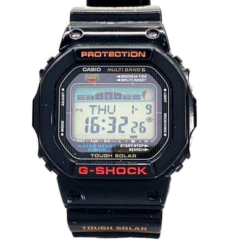 CASIO G-SHOCK G-LIDE GWX-5600-1JF Multiband 6 Solar Radio Men's