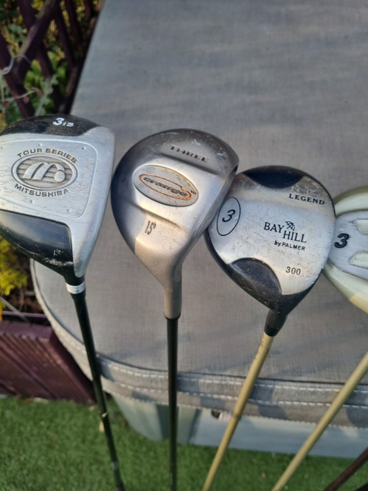 Golf Job Lot 3 Woods X 10 eBay