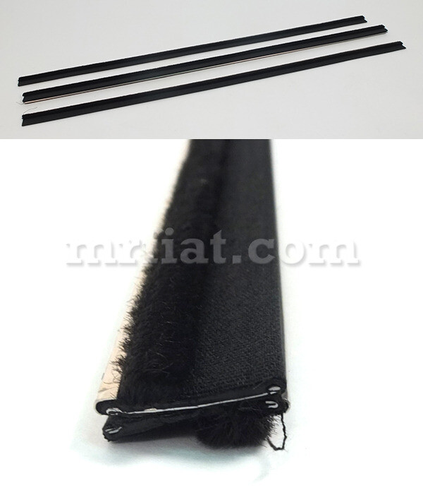 Ferrari 250 Spider California LWB SWB Window Glass Fuzzy Strip Set New