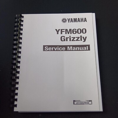 1998-2002 Yamaha Grizzly 600 YFM600 Shop Service Manual 347 pages