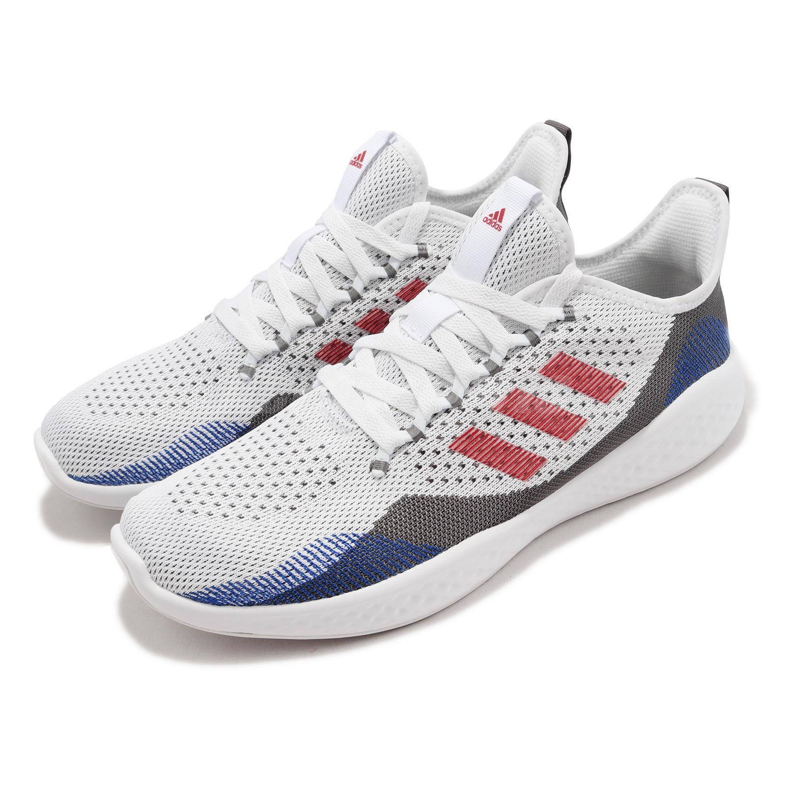 Adidas Fluidflow 2.0 Shoes White Red Black - 44