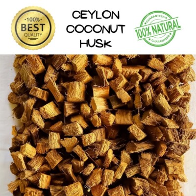 1KG Coconut Husk Dry Chips Natural 100% Organic Media Growing Coco Chips Ceylon