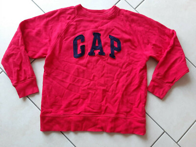 Sweatshirt rot GAP Kids Gr.  13 XL/TG mit Aufnäher GAP gebraucht
