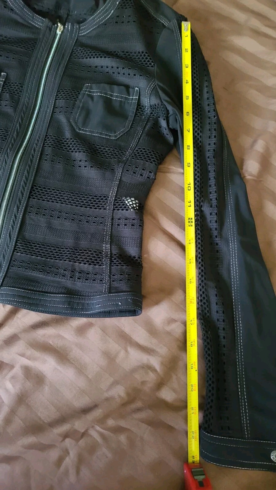 APANAGE COLLECTION LIGHT JACKET BLACK SIZE 8 image 6