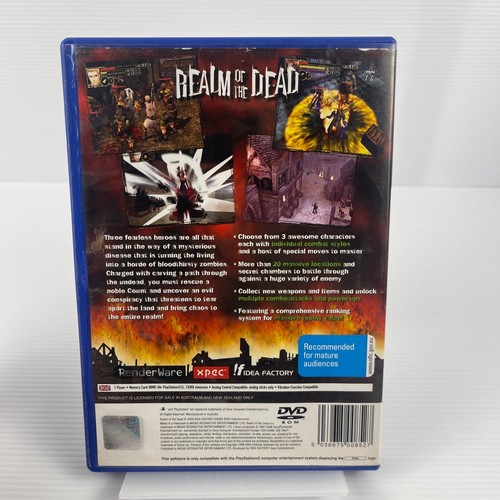 Realm Of The Dead - PlayStation 2 (PS2) Video Game (PAL) - Picture 4 of 4