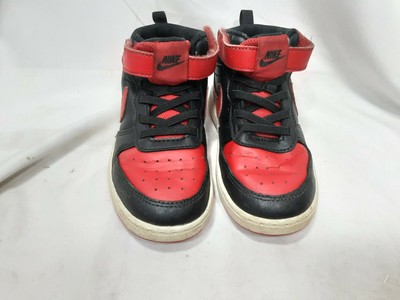 Nike Court Borough Mid 2 Td Trainers Child Black Red High Top Trainers Size 10c Ebay Nike Court Borough Mid 2 Td Trainers Child Black Red High Top Trainers Size 10c Ebay