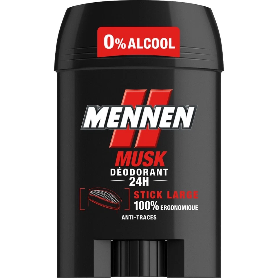 *Lot de 3* déodorants stick MENNEN musk 60ml - Photo 1/3