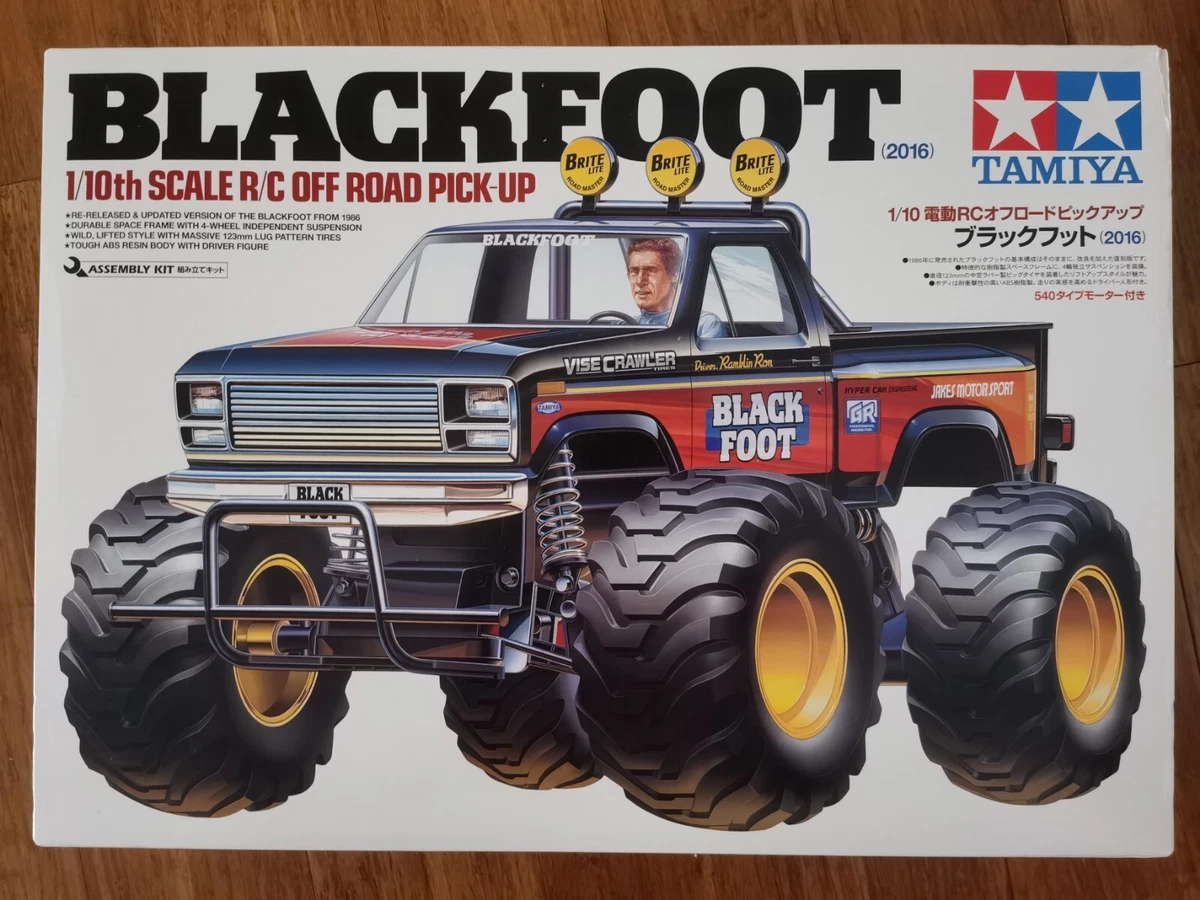 TAMIYA 1 10 RC BLACKFOOT BLACK FOOT PICK UP TRUCK 58633