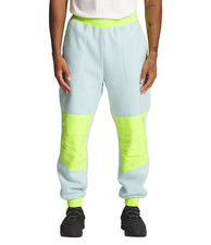 Men's The North Face Skylight Blue  LED Yellow Denali Polartec Fleece Pants New