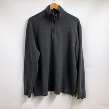 Polo Ralph Lauren Men's Ribbed 1/4 Zip Long Sleeve Mock Neck Sweater Size XL