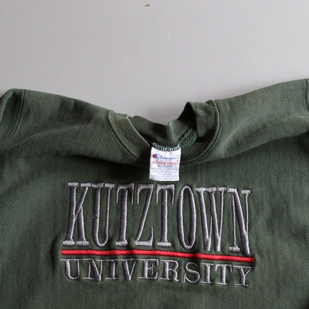 Kutztown University Champion Reverse Weave Vtg Sweatshirt