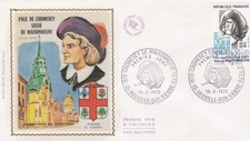 FRANCE 1972 FDC CHOMEDY DE MAISONNEUVE YT 1706