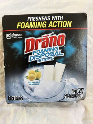 Drano Foaming Disposal Strips