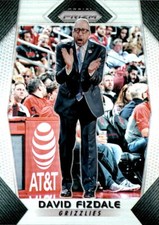 2017-18 Panini Prizm #210 David Fizdale Prizms Silver Memphis Grizzlies