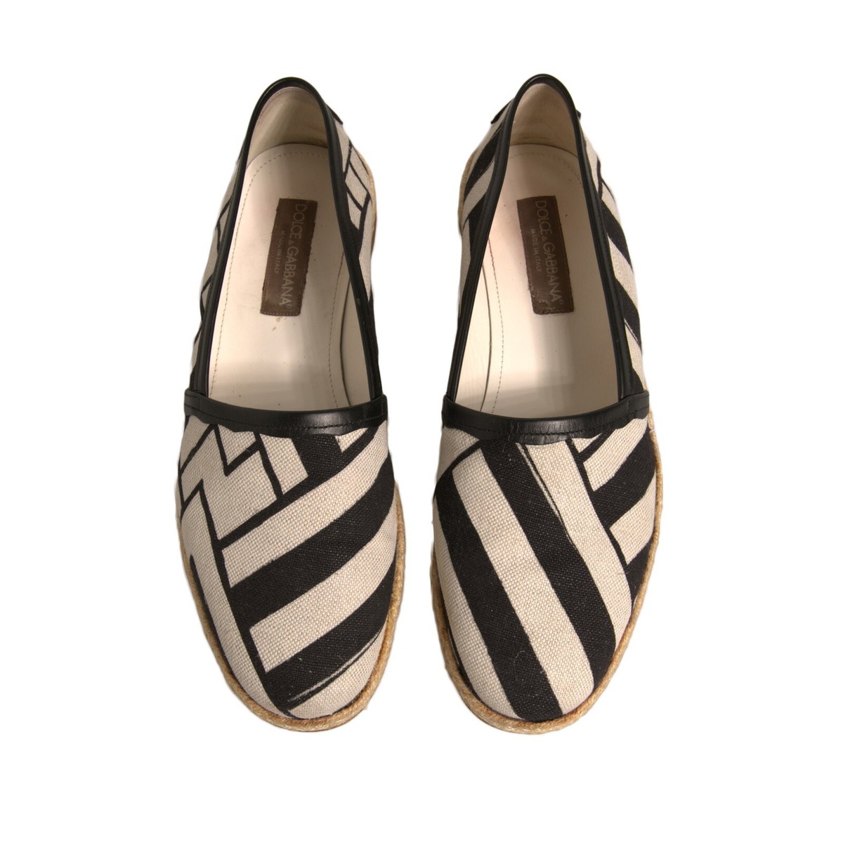 Dolce & Gabbana Striped Espadrilles 10 UK  11 US Dolce & Gabbana Espadrilles for Men Sale | Up To 70% Off  main image 3