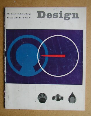 Design: Der Rat für Industriedesign. November 1958. Nein. 119.