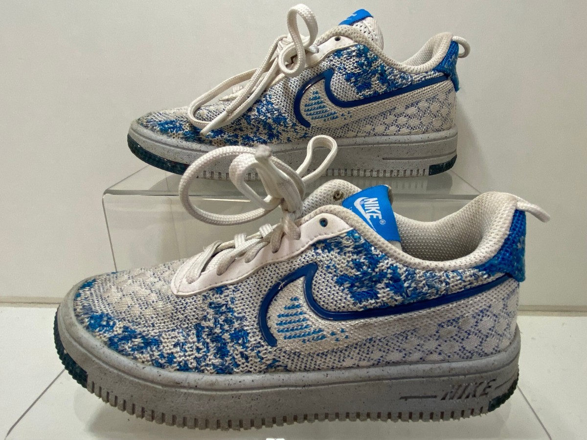 Nike Sneaker Air Force Flyknit White Junior Nike Air Force Crater