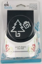 Christmas Tree  Presents link Holiday craft Garland Punch Shapes by Eksuccess