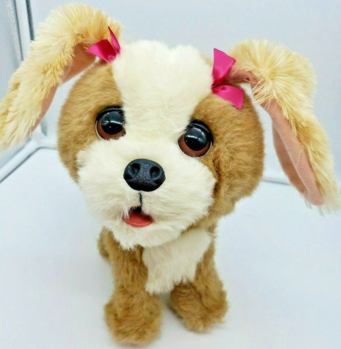 2011 FurReal Friends BOUNCY My Happy to See Me Pup Interactive Puppy Dog  WORKS