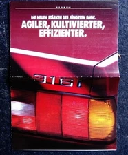 BMW BMW 3 Series, E 30, Large Brochure 2.1988, DIN-A-3, BMW 316i