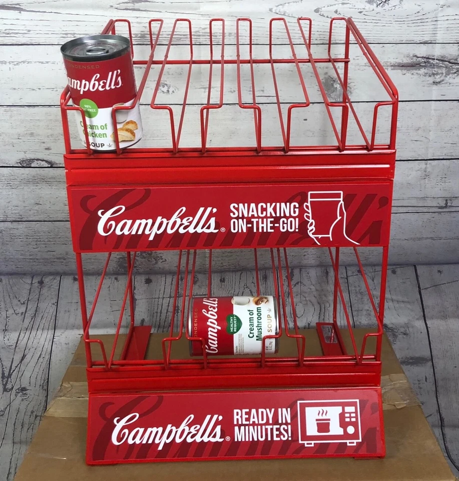 Campbell's Red Convenience Soup Rack Display Storage New In Box - Image 2 of 2