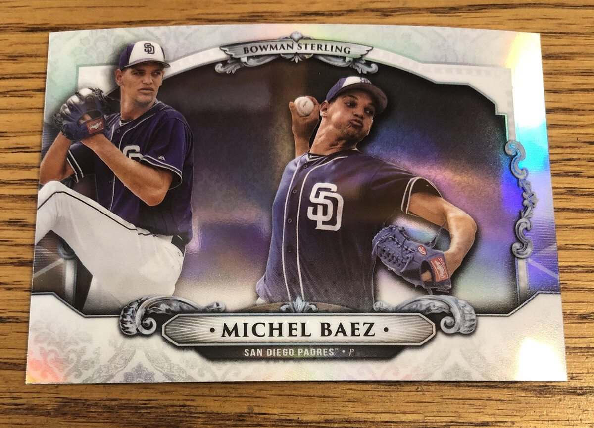 Michael Baez 2018 Bowman Sterling Padres #BS-MB *4766*