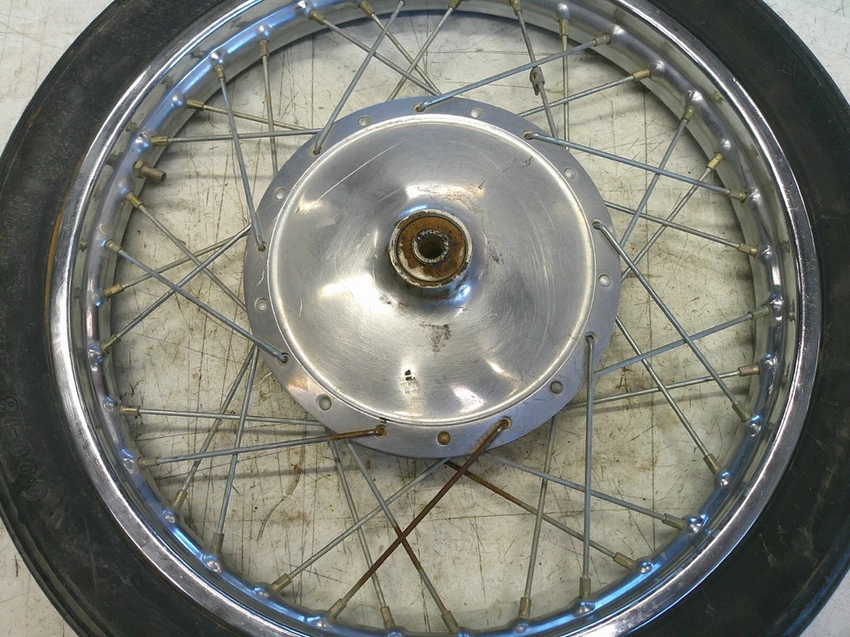 1964-1969 Yamaha YDS3 250 передний обод колеса - Изображение 2 из 4