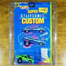 Hot Wheels Super California Custom Race Ace Green BW 1991 Chevrolet Beretta