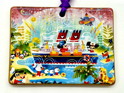 Disney Cruise Line Joey Chou DCL Ornament Art Wish Fantasy Dream Magic NWT 2024