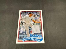 2023 TOPPS BASEBALL SERIES ONE NESTOR CORTES JR 35TH ANNIVERSARY PATCH