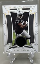 Davante Adams 2022 National Treasures Century Materials Holo Gold Patch 02/10!