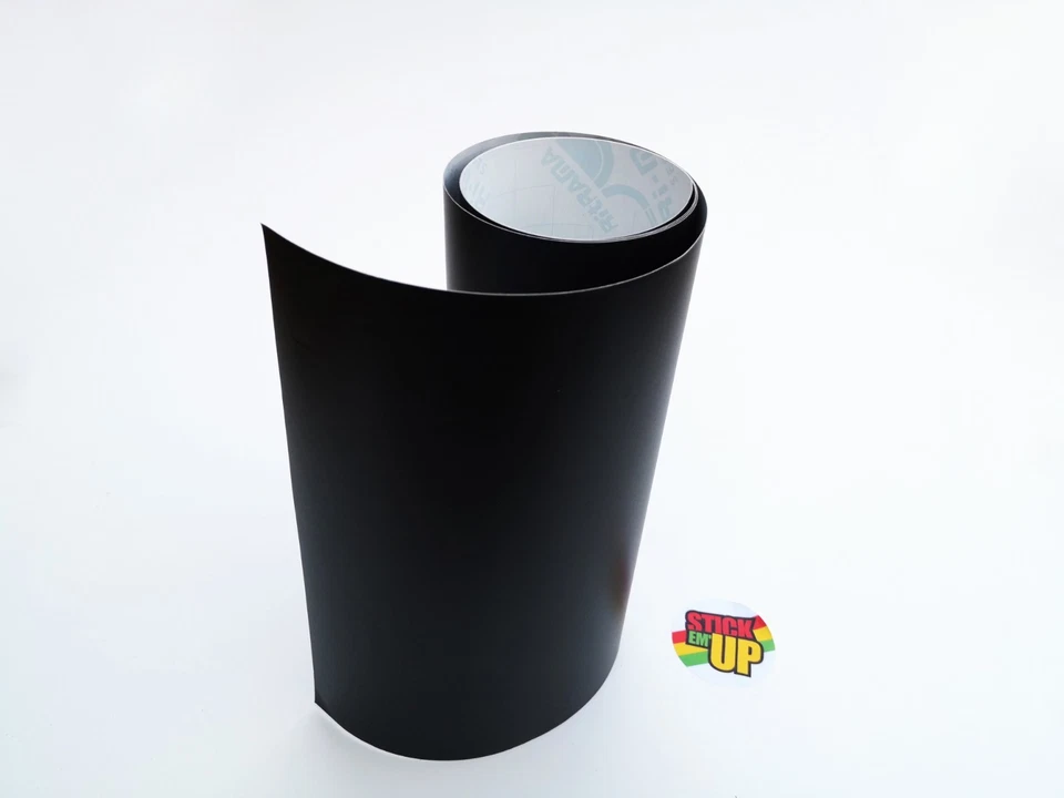 12" 300x1400mm Satin Black Sun Strip 30cm 12INCH Touring Car Style Track Car  - Image 2 of 4