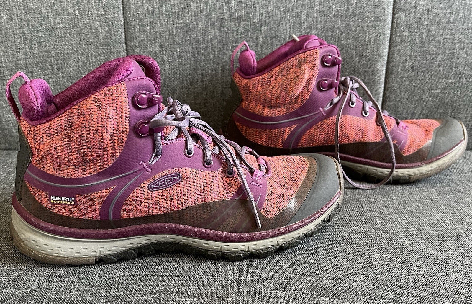 Stivali da trekking KEEN Terradora II impermeabili medi viola salvia donna taglia 7