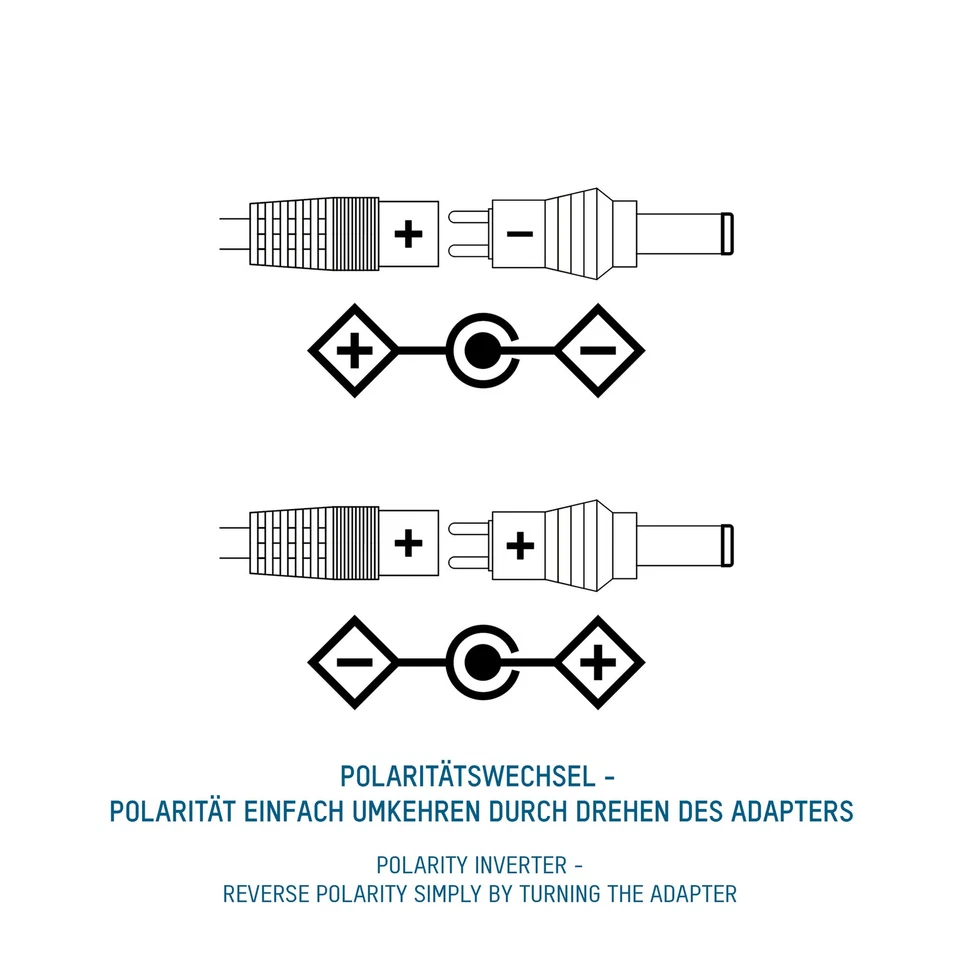 ANSMANN Universal Netzteil 3-12v max. 3.6w DC inkl. 7 Stecker - Bild 4 von 4