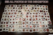 Boy Scouts BSA Vintage 130+ Pin Lot Council, Girl Scouts (JS)