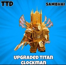 🔥Upgraded Titan Clockman ~ UTCM ~ Toilet Tower Defense ~ UTCLM - Units ~ TTD🔥