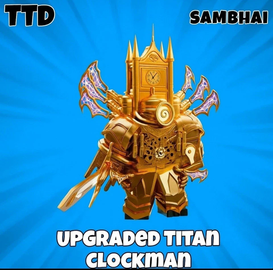🔥Upgraded Titan Clockman ~ UTCM ~ Toilet Tower Defense ~ UTCLM - Units ~ TTD🔥