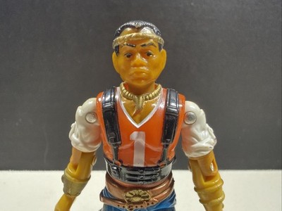 1987 Gi Joe Cobra 3.75'' Red Dog v1 Slaughter s Renegades Figure Hasbro Backpack