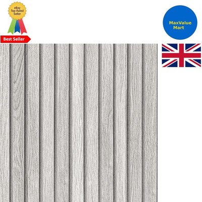 Selbstklebende Tapete in Holzoptik für Wände 3D Holzplatte Wandpapier Modern Sk