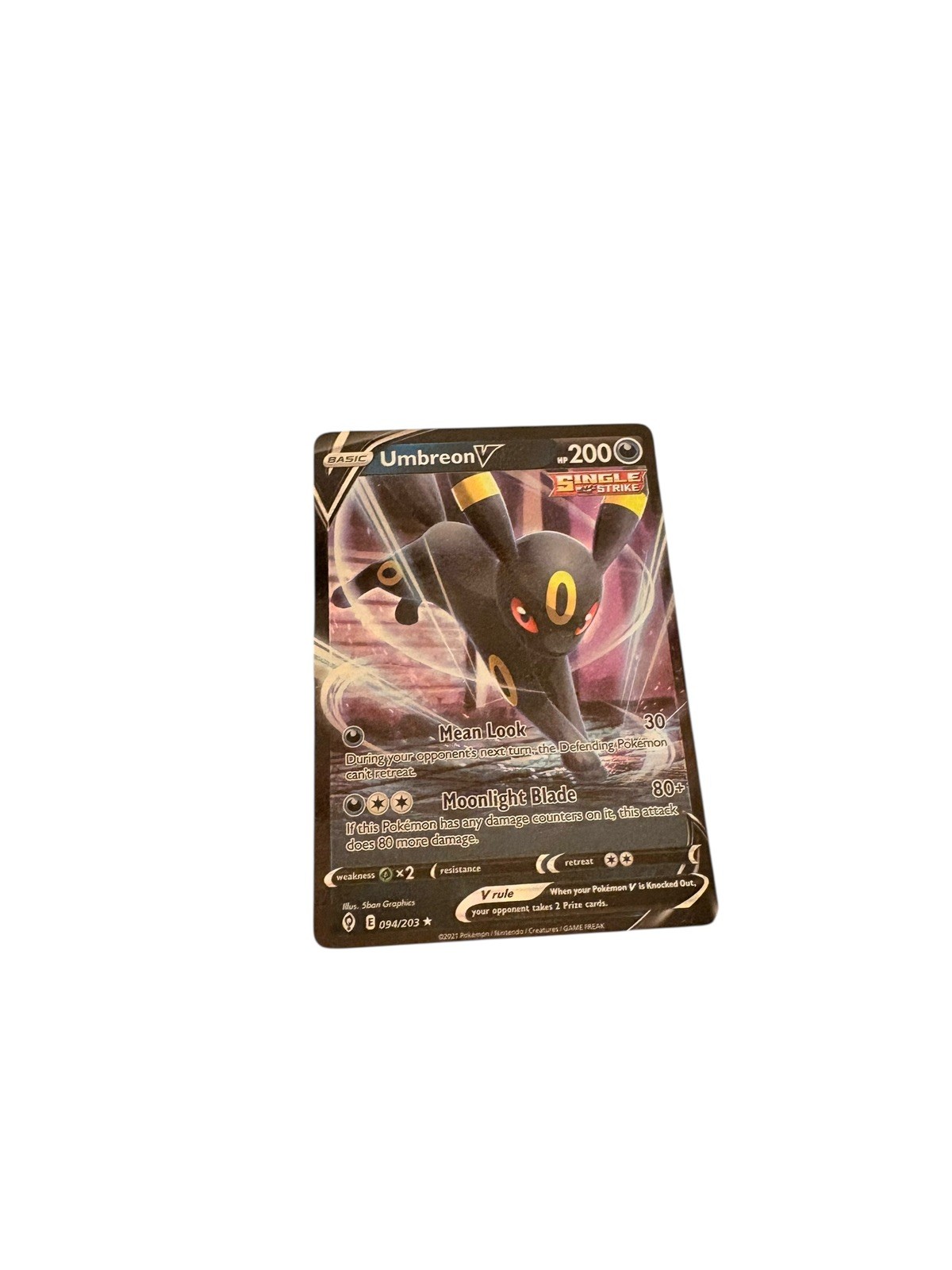 Umbreon V 94/203 Full Art NM | Evolving Skies