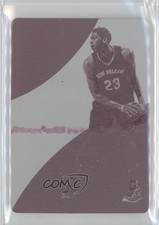 2014 Immaculate Sole of the Game Printing Plate Magenta 1/1 Anthony Davis 19m2