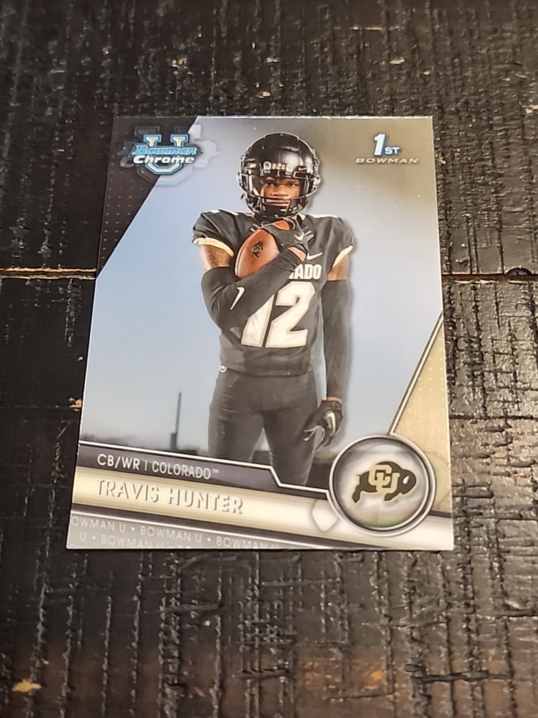 2023 Bowman Chrome University Travis Hunter 1st Bowman Card No. 36